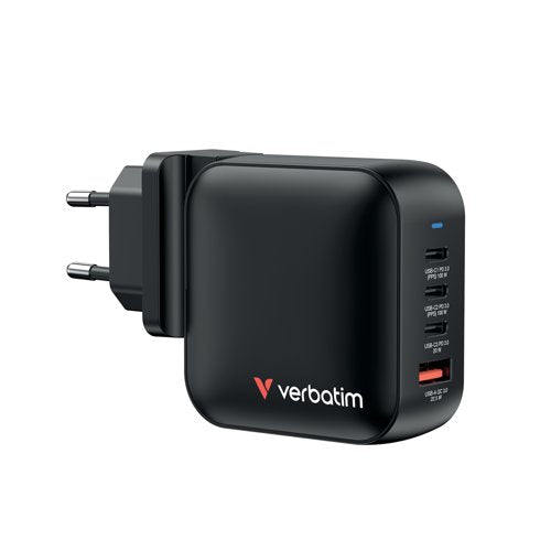 Verbatim Mini GaN Wall Charger 100W 4 Port 32231