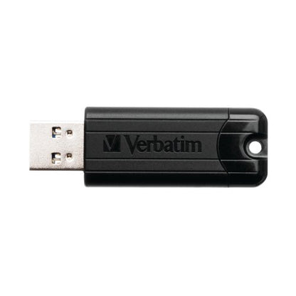 Verbatim Black Pinstripe 64GB USB 3.0 Flash Drive 49318