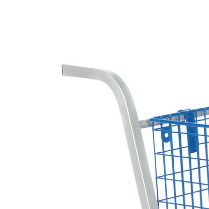 GoSecure Major Mail Trolley Removable Baskets Silver MT2SIL