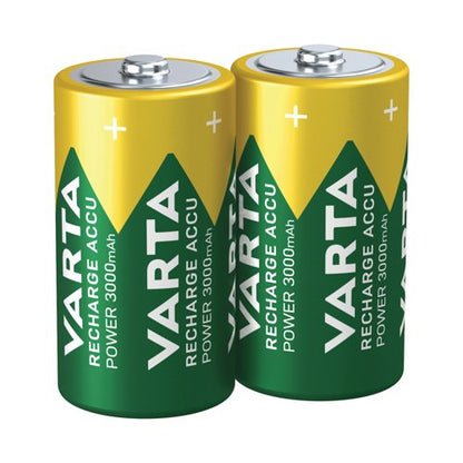 Varta C Rechargeable Accu Battery NiMH 3000 mAh (Pack of 2) 56714101412