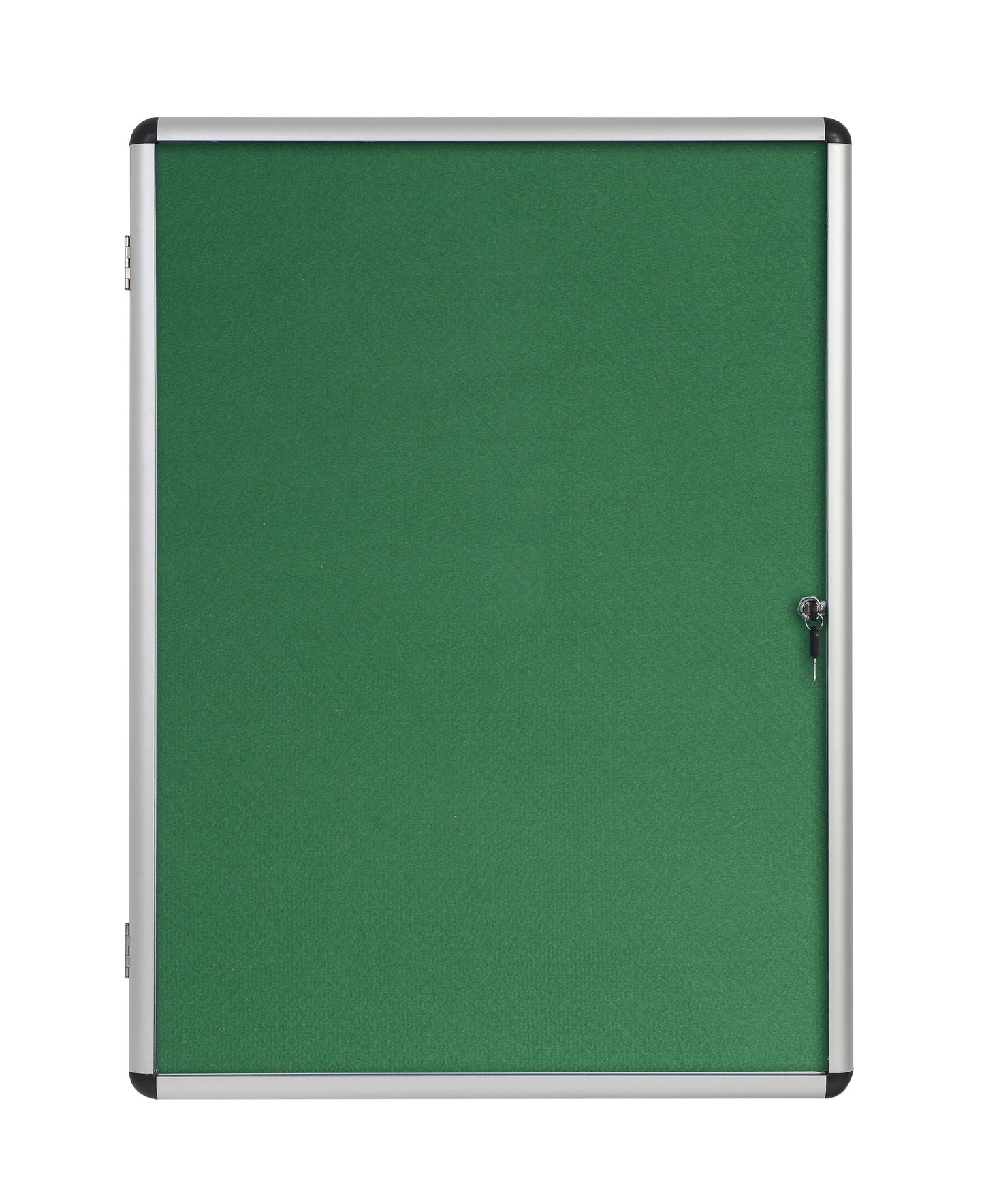 Bi-Office Enclore Green Felt Lockable Noticeboard Display Case 20 x A4 1160x1288mm - VT740102150