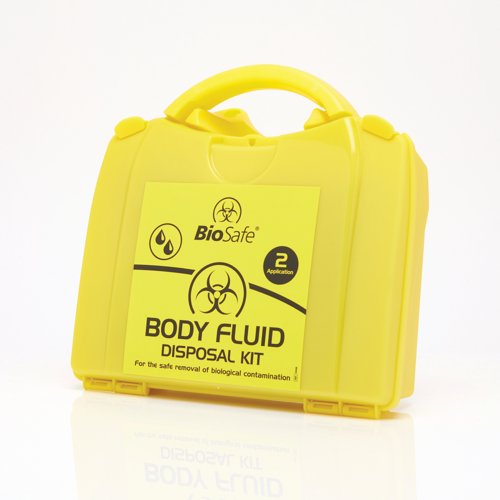 Wallace Cameron Biosafe Body Fluid Clean-Up Kit Yellow 51006