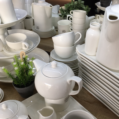 Orion White Teapot 1 Litre