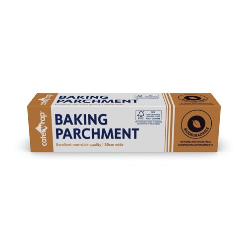 Caterwrap Baking Parchment Paper Cutter Box 295-305mmx75m 21C26