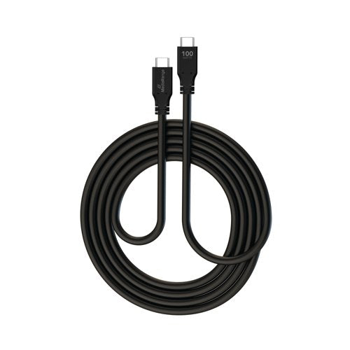 Mediarange USB Type-C Charge and Sync Cable with E-Mark Chip USB 3.2 Gen 1X2 3m Black MRCS218