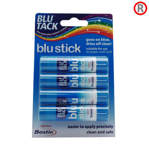 Blu-Tack Bostik Glue Stick x4 Pack - ONE CLICK SUPPLIES