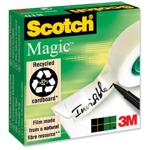 3M Scotch Magic Tape 810 19x33m - ONE CLICK SUPPLIES