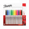 Sharpie Assorted Fine Tip Permanent Marker Pack 12's - ONE CLICK SUPPLIES
