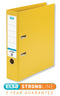Elba Smart Pro+ Lever Arch File A4 80mm Spine Polypropylene Yellow 100202166 - ONE CLICK SUPPLIES