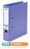 Elba Smart Pro+ Lever Arch File A4 80mm Spine Polypropylene Purple 100202167 - ONE CLICK SUPPLIES