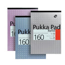 Pukka Pads Refill Pad Headbound Ruled with Margin Punched 80gsm 160pp A4 White Ref REF80/1 [Pack 6] - ONE CLICK SUPPLIES