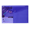 Snopake Polyfile Wallet File Polypropylene Foolscap Electra Purple (Pack 5) - 11162 - ONE CLICK SUPPLIES