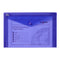 Snopake Polyfile Wallet File Polypropylene Foolscap Electra Purple (Pack 5) - 11162 - ONE CLICK SUPPLIES