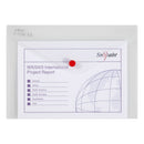 Snopake Polyfile Wallet File Polypropylene A5 Clear (Pack 5) - 11382 - ONE CLICK SUPPLIES