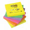 Post-it Z-Notes 76x76mm Neon Rainbow (Pack of 6 x 100) R330NR - ONE CLICK SUPPLIES