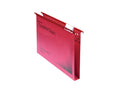 Rexel Crystalfile Classic Foolscap Suspension File Manilla 30mm Red (Pack 50) 70622 - ONE CLICK SUPPLIES