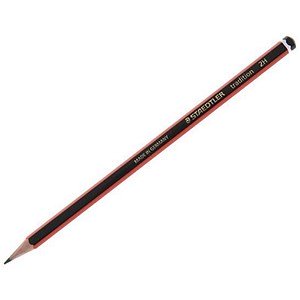Staedtler 110 Tradition Pencil Cedar Wood 2H Pack 12 Code 110-2H - ONE CLICK SUPPLIES