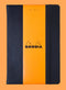 Rhodia A5 Hard Cover Casebound Web Notebook Dot Grid 192 Pages Black - 118769C - ONE CLICK SUPPLIES