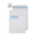 Blake PurelyEveryday C4 90gsm Seal White Window Envelopes (Pack of 250) 12892/50PR - ONE CLICK SUPPLIES