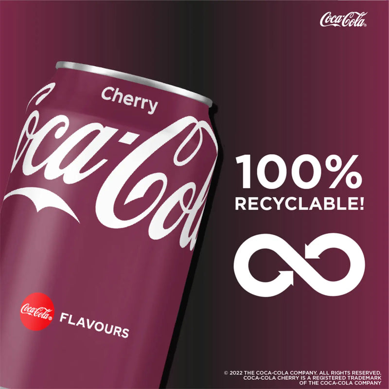 Coca Cola Cherry 330ml Tray (24 Cans)