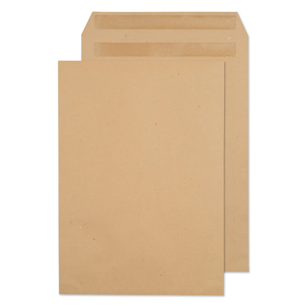 ValueX Pocket Envelope C4 Self Seal Plain 90gsm Manilla (Pack 250) - 13878 - ONE CLICK SUPPLIES