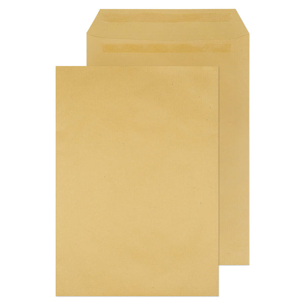 ValueX Pocket Envelope 381x254mm Recycled Self Seal Plain 115gsm Manilla (Pack 250) - 13890 - ONE CLICK SUPPLIES