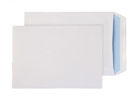 ValueX Pocket Envelope C5 Self Seal Plain 90gsm White (Pack 25) - 13893/25 PR - ONE CLICK SUPPLIES