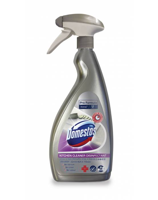Domestos Pro Formula Kitchen Cleaner Disinfectant Spray 750ml - ONE CLICK SUPPLIES
