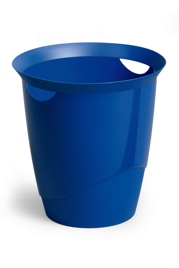 Durable Waste Bin Trend 16 Litres Blue - 1701710040 - ONE CLICK SUPPLIES