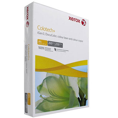Xerox A4 200g White Colotech Paper 1 Ream (250 Sheets) - ONE CLICK SUPPLIES