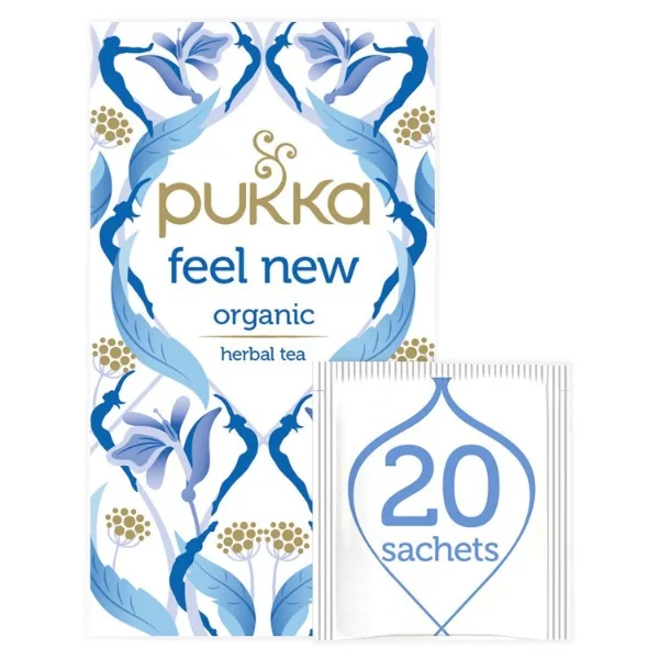 Pukka Tea Feel New Envelopes 20's - 240's - ONE CLICK SUPPLIES