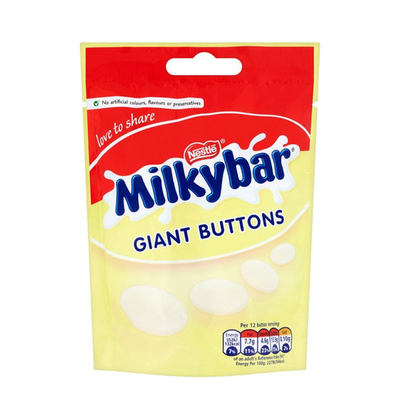 Milkybar Giant Chocolate Buttons Pouch 94g - ONE CLICK SUPPLIES