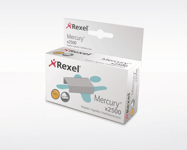 Rexel Mercury Heavy Duty Staples (Pack 2500) 2100928 - ONE CLICK SUPPLIES