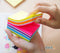 Stickn Sticky Notes Cube 76x76mm 400 Sheets Neon Colours 21539 - ONE CLICK SUPPLIES