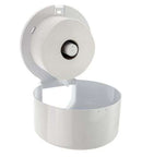 Blake & White Purely Smile Mini Jumbo Toilet Roll Plastic Dispenser | White