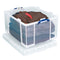 Really Useful Clear Plastic Storage Box 145 Litre - ONE CLICK SUPPLIES