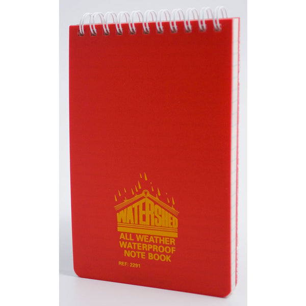 Chartwell Watershed Notebook 156x101mm Lined 50 Pages Red - 2291Z - ONE CLICK SUPPLIES