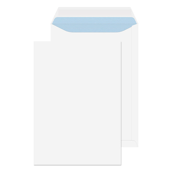 ValueX Pocket Envelope C4 Peel and Seal Plain 100gsm White (Pack 250) - 23891 - ONE CLICK SUPPLIES