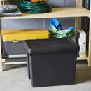 Wham Bam Black Recycled Storage Box 24 Litre - ONE CLICK SUPPLIES