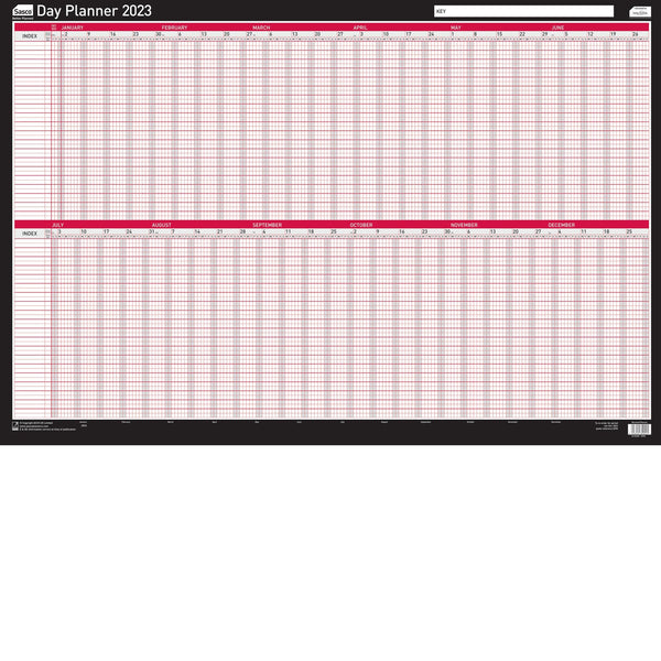 Sasco Day Planner 2023 Mounted 2410200 - ONE CLICK SUPPLIES