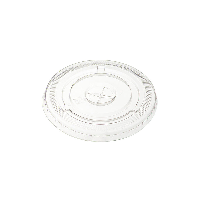 Belgravia Disposables 16oz - 20oz Flat Smoothie Cup Lids with Hole - ONE CLICK SUPPLIES