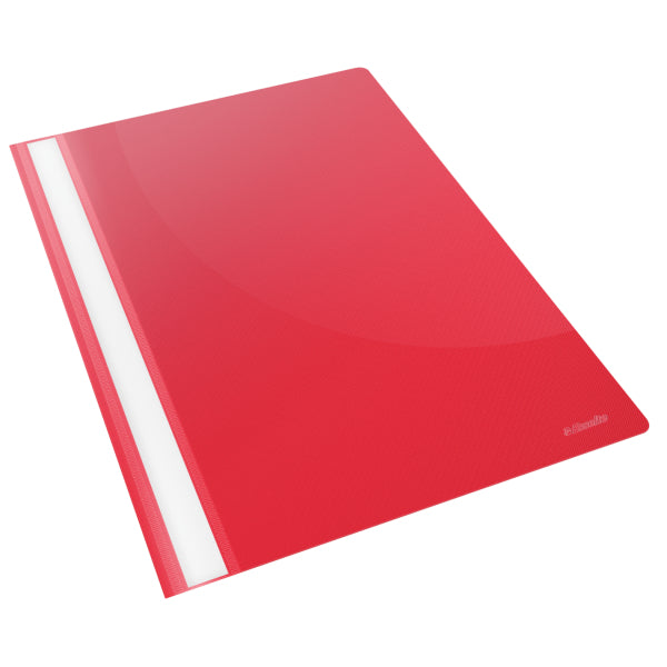 Esselte Vivida Report File A4 Red (Pack 25) 28316 - ONE CLICK SUPPLIES