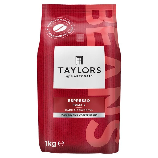 Taylors of Harrogate Espresso Coffee Beans (1Kg) - ONE CLICK SUPPLIES