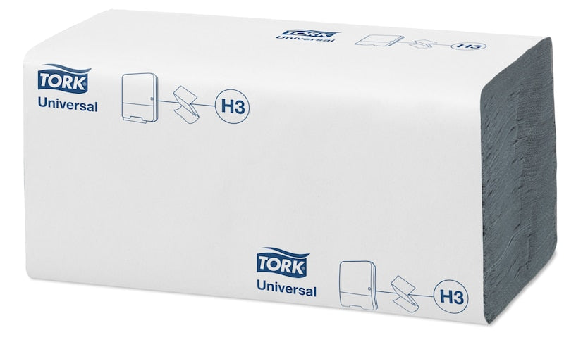 Tork 290153 Universal Singlefold Hand Towel, White, 2 Ply, Pack x 4500