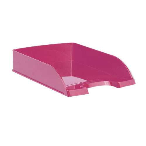 Bright Letter Tray Stackable Met Pink Code 52263023 - ONE CLICK SUPPLIES