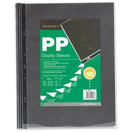 Goldline Polypropylene Display Sleeve A1 (Pack of 10) PDSA1Z - ONE CLICK SUPPLIES