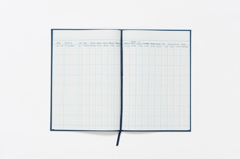 Guildhall Account Book Casebound 298x203mm 16 Cash Column 80 Pages Blue 31/16Z - ONE CLICK SUPPLIES