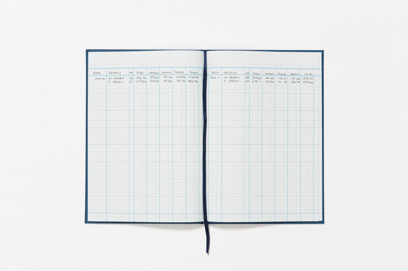 Guildhall Account Book Casebound 298x203mm 5 Cash Columns 80 Pages Blue - 31/5Z - ONE CLICK SUPPLIES
