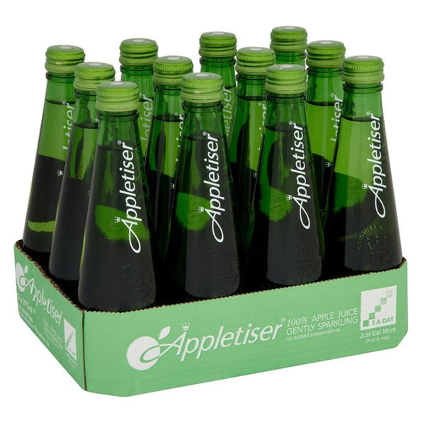 Appletiser Sparkling Apple Juice 275ml (12 Glass Bottles) - ONE CLICK SUPPLIES