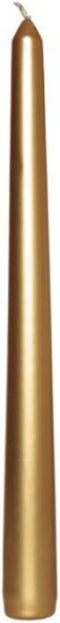 Price's 10" Wrapped Venetian Candles in Gold, 10 Pack - ONE CLICK SUPPLIES